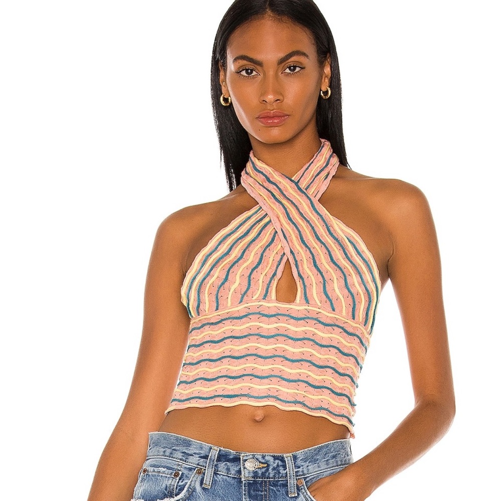 Bardot Summer Loving Halter Top
